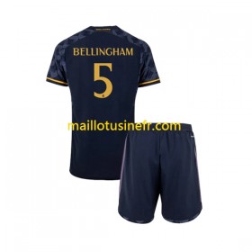 Maillot de Foot Real Madrid Jude Bellingham 5 Extérieur 2023-24 - Enfant